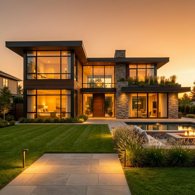 Real estate agent website with property showcase and contact booking