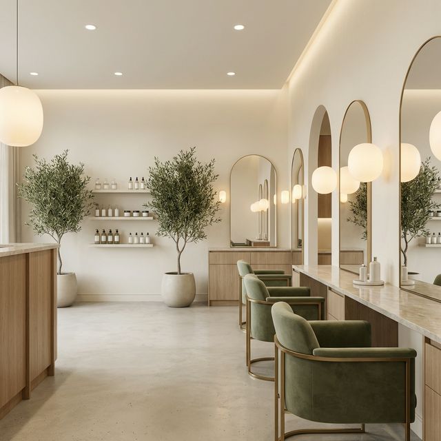 Beautiful salon website design with instant email booking notifications