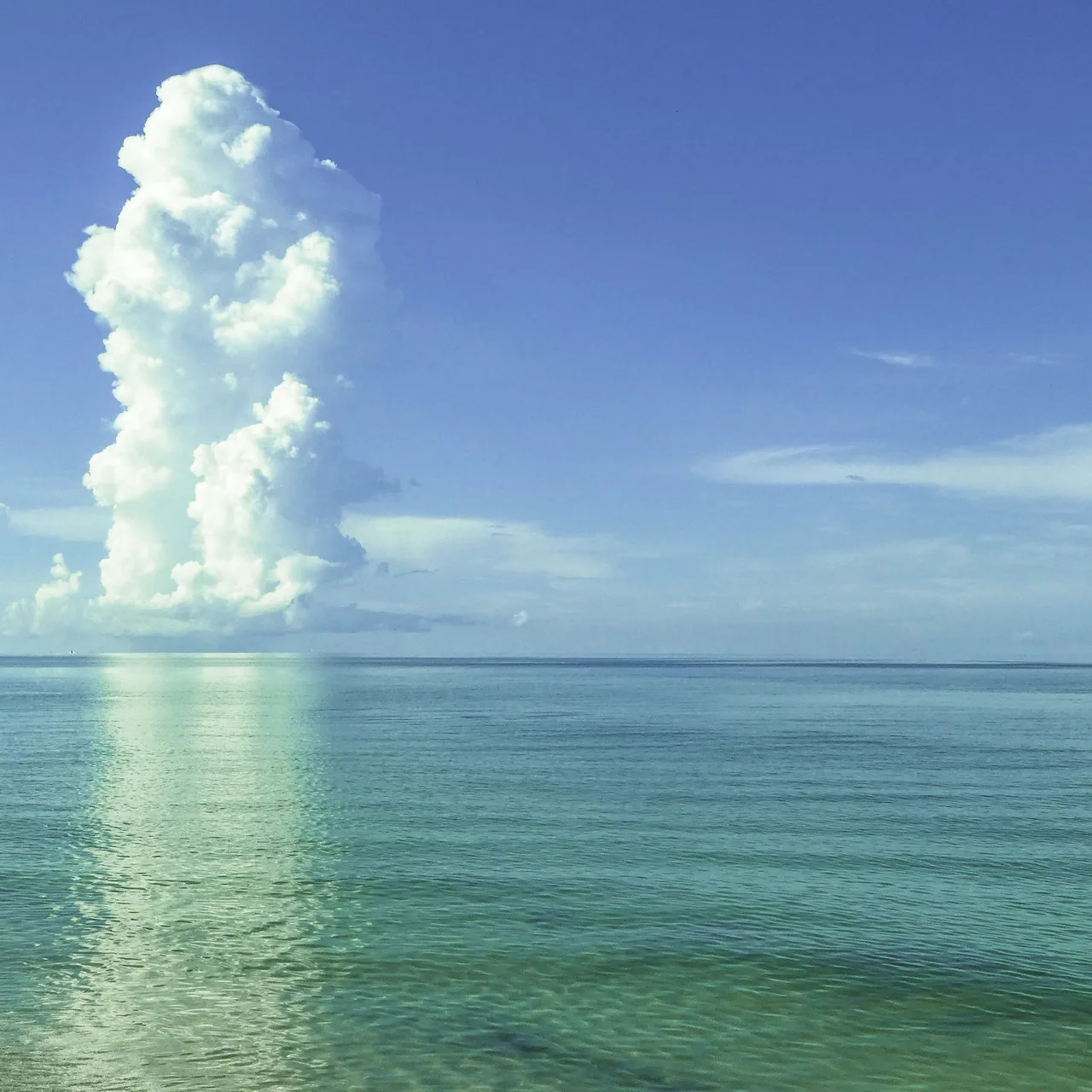 Vanderbilt Beach in Naples Florida with white sand and turquoise Gulf of Mexico waters